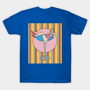 Drink Bathing Drinking Crazy T-Shirt